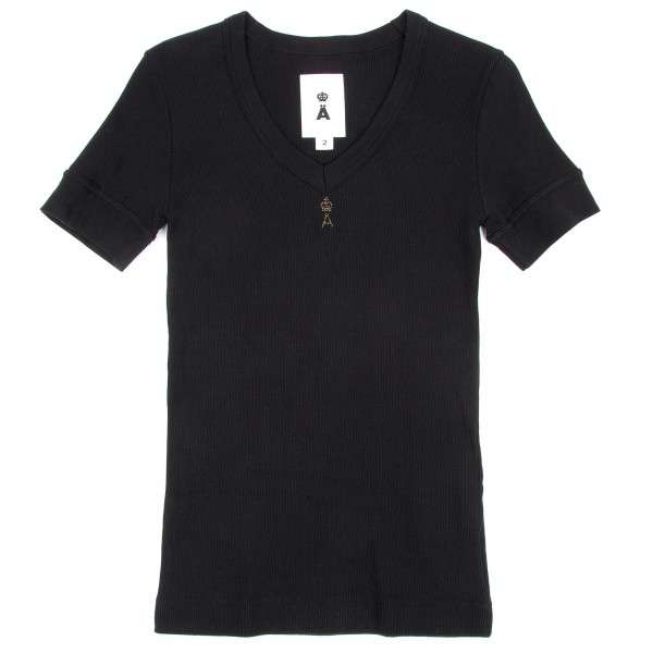 HYDROGEN ラインストーン S/S Tシャツ ブラック XL