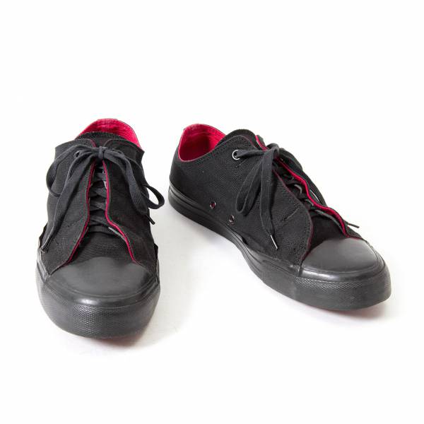ISSEY MIYAKE MEN canvas sneakers(K-23910) (Trainers) Black L(About 