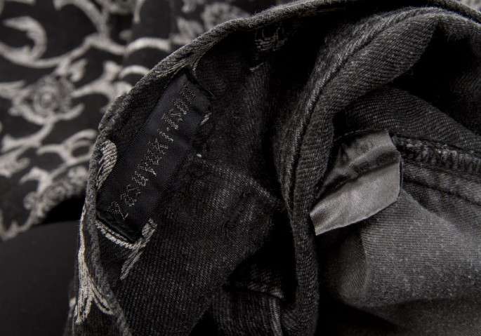 SALE) Yasuyuki Ishii print pants Black M | PLAYFUL