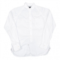 COMME des GARCONS HOMME Striped woven cotton shirt(K-26404) White S