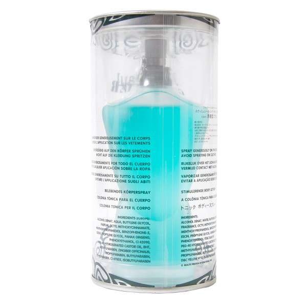 Brand new ! Jean Paul GAULTIER LE MALE Stimulating Body Spray(K-28062) Sky  blue 125ml