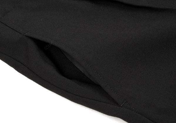 tricot COMME des GARCONS 1 tuck wool culottes Black M | PLAYFUL
