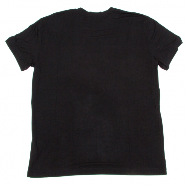 armani plain black t shirt