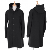  (SALE) Y's Cotton Hoodie jacket Black 1