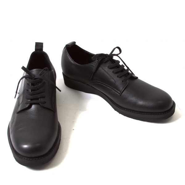 直販割引  革靴　メンズ コムデギャルソン　ブラック ドレス/ビジネス