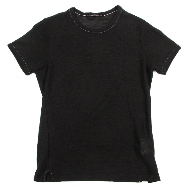 【SALE】ワイズY's リネンTシャツ 黒3