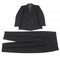  Y's for men Plaid weave wool Suit Grey,Black M/S