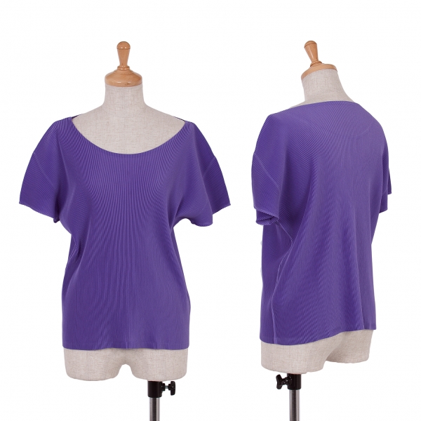 【SALE】プリーツプリーズPLEATS PLEASE プリーツTシャツ 淡紫3