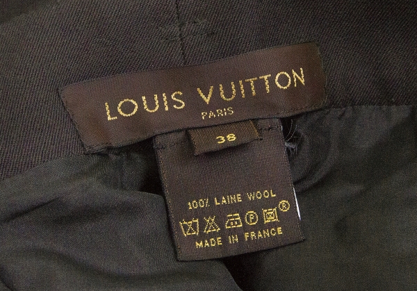 Louis Vuitton Drawstring Wool Pants