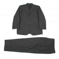  COMME des GARCONS HOMME Wool Houndstooth Suit Grey S