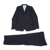  COMME des GARCONS HOMME Stitch Cotton Suit Navy S/M