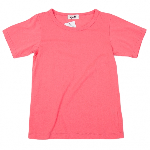 【SALE】新品！ズッカZUCCA 製品染め半袖Tシャツ ピンクＭ