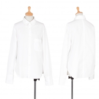  (SALE) Y's Cotton Long Sleeves Shirt White 3