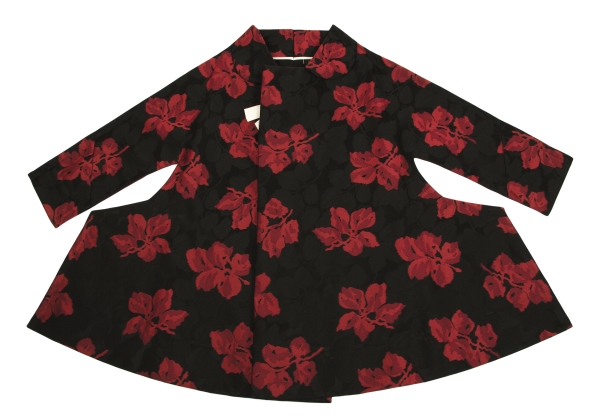 袖丈60cmコムデギャルソン　花柄キルティングジャケット