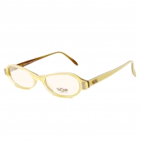  (SALE) BOZ BARTOK307 Demo Yellow Lens Glasses Mustard,Brown 48 16 140
