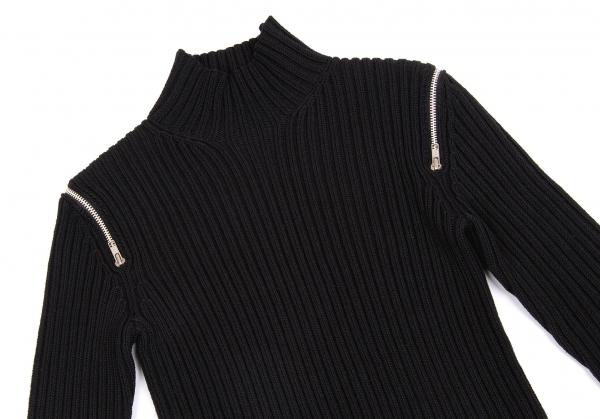 Y's ワイズ ニット・セーター 2(S位) 黒 - ニット/セーター
