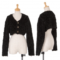  (SALE) tricot COMME des GARCONS Knit Bolero Black S-M