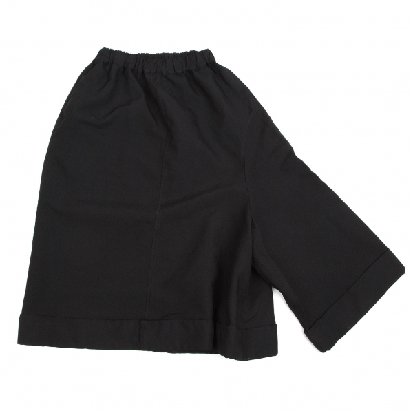 【SALE】コムデギャルソンCOMME des GARCONS ポリ製品染めスカート2WAYパンツ 黒XS