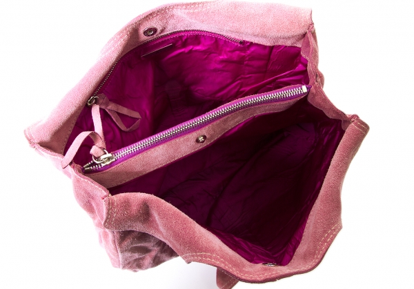 MIU MIU MADRAS 2WAY Shoulder Bag Top Handle Bag Leather Pink Bi-Color Japan