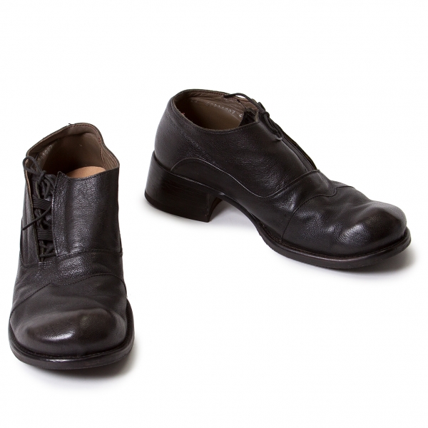 irregular alfredoBANNISTER Leather shoes Black 41(US 8) | PLAYFUL