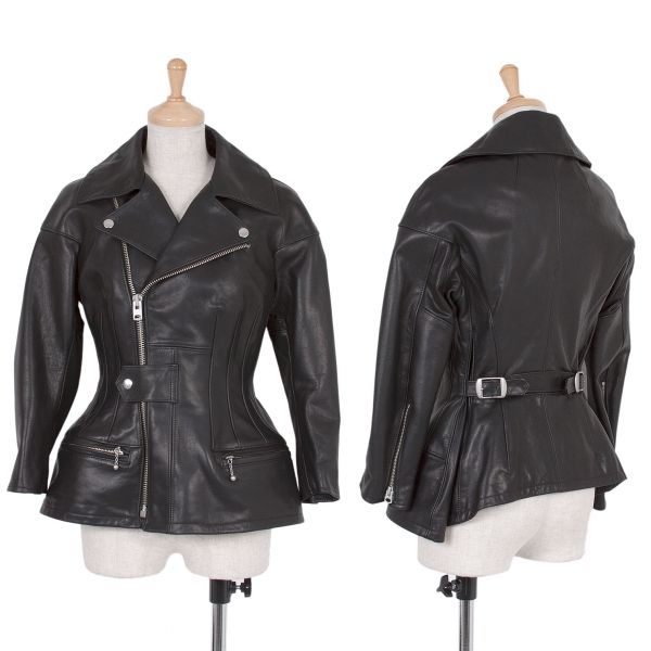 JUNYA WATANABE COMME des GARCONS Leather Jacket Black XS | PLAYFUL