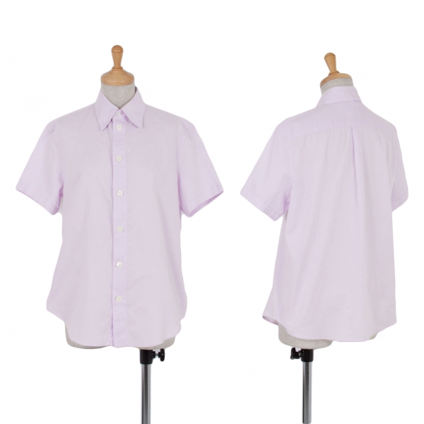 【最終値下げ】ワイズY's コットン半袖シャツ 淡紫3