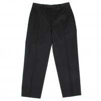  (SALE) GUCCI Cotton Pants (Trousers) Black 50