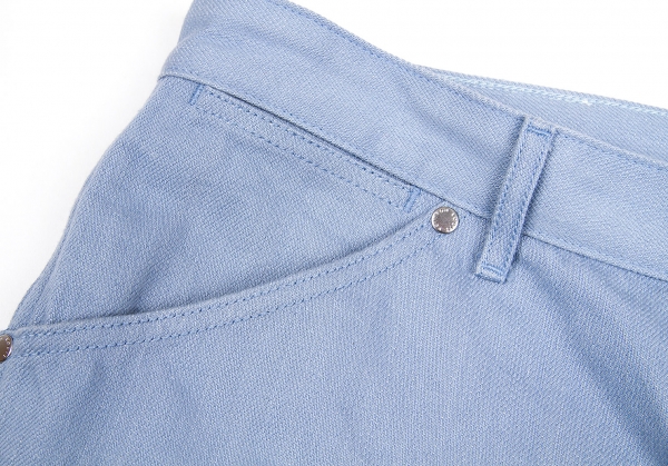 Louis Vuitton Cotton Denim Pants (Trousers) Sky blue 42
