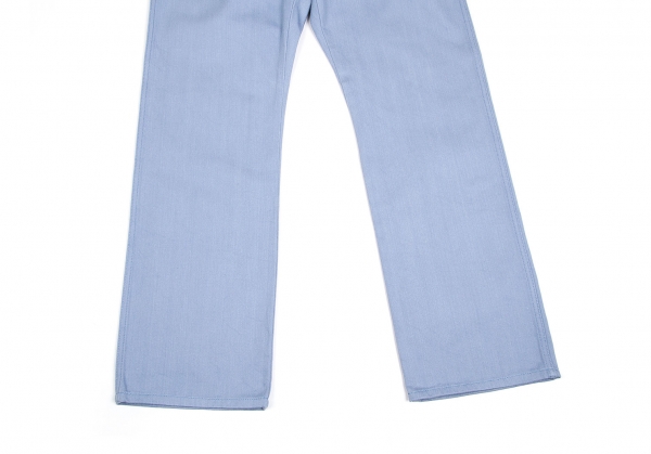 Straight jeans Louis Vuitton White size 40 - 42 FR in Cotton