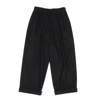  (SALE) Y's Wool Pants (Trousers) Black S-M