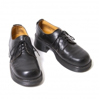  (SALE) Dr. Martens Leather Round Toe Shoes Black UK 6
