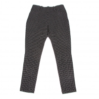  (SALE) Y's Polka dot knitted japper pants (Trousers) Black,White 2