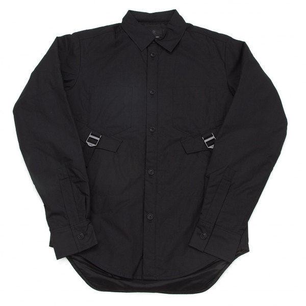 ワイスリーY-3 中綿パラシュートシャツ 黒XS