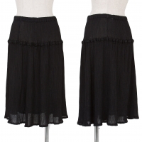  (SALE) PLEATS PLEASE Pleated Skirt Black S-M
