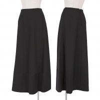  COMME des GARCONS Wool Switching Skirt Black S