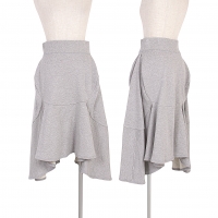  JUNYA WATANABE Switch sweat flare skirt Grey S
