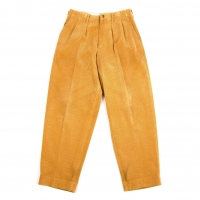  (FINAL PRICE)Y's for men Corduroy Tuck Pants (Trousers) Mustard M
