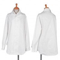  Yohji Yamamoto FEMME Long Sleeve Shirt White 2