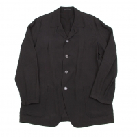  Yohji Yamamoto POUR HOMME Shadow stripe Jacket Black M