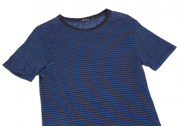 T By Alexander Wang Striped Shirt in Blue