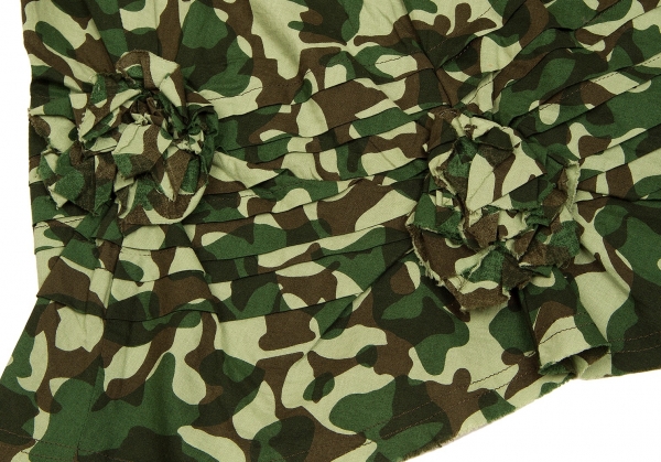 Viewer Statistikker Resistente SALE) tricot COMME des GARCONS Camouflage Pattern Skirt Khaki M | PLAYFUL