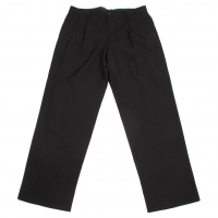  ISSEY MIYAKE MEN Wool Pants (Trousers) Black S-M