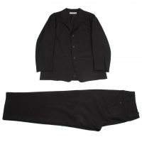  ISSEY MIYAKE MEN Wool 3B Setup Suit Black 3/S˜M