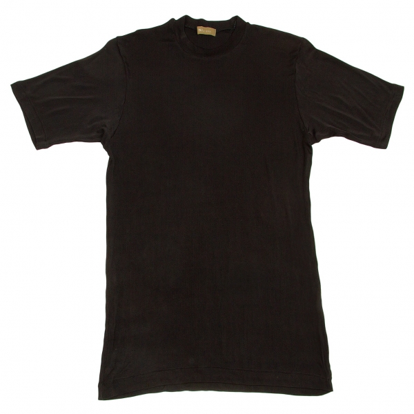 【SALE】ワイズフォーメンY's for men アセテートポリクルーネックTシャツ 黒M位