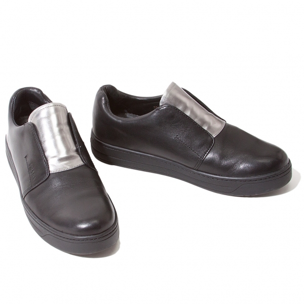 prada silver shoes