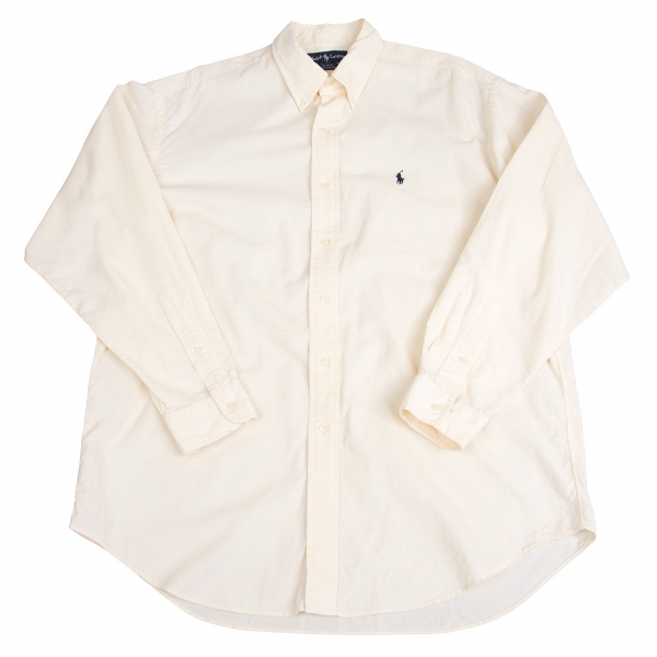 cream ralph lauren shirt