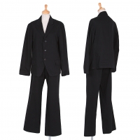  Yohji Yamamoto NOIR Cotton Jacket & Clopped Pants Black 2