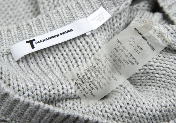 by Alexander Wang Knit Sweater (Jumper) Grey XS