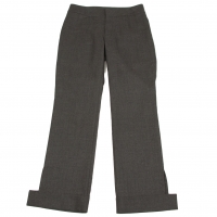  Yohji Yamamoto FEMME Wool Pants (Trousers) Grey 2