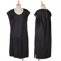  zucca Wool Switching Design Dress (Jumper) Black M